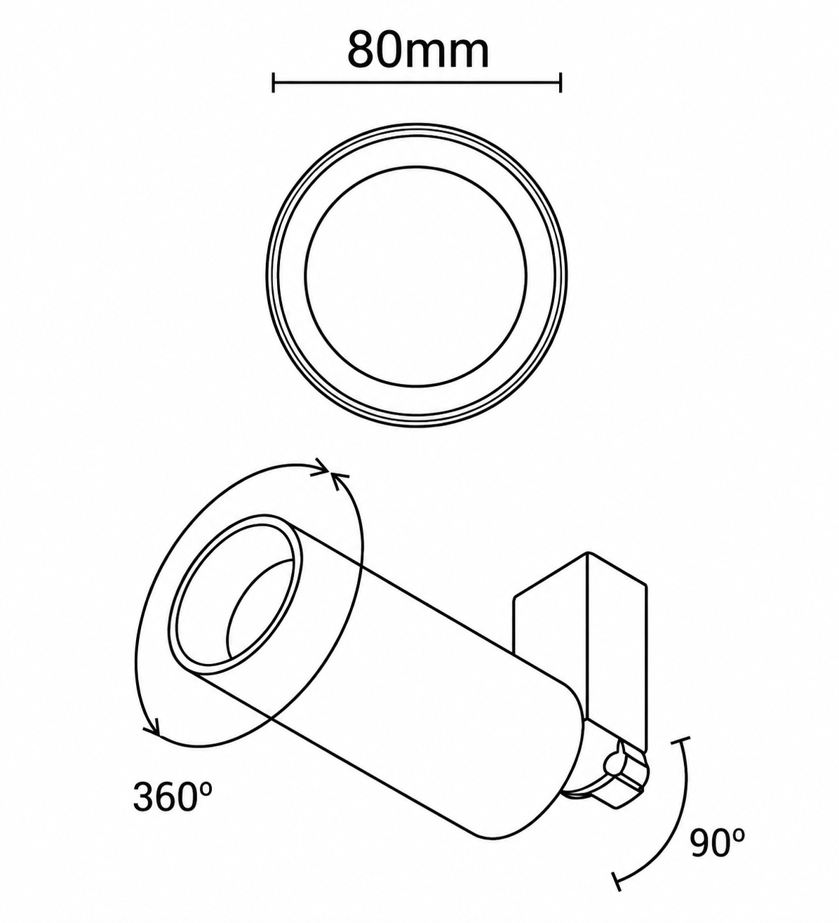 CYLINDRICAL FOTON 30W - view 3