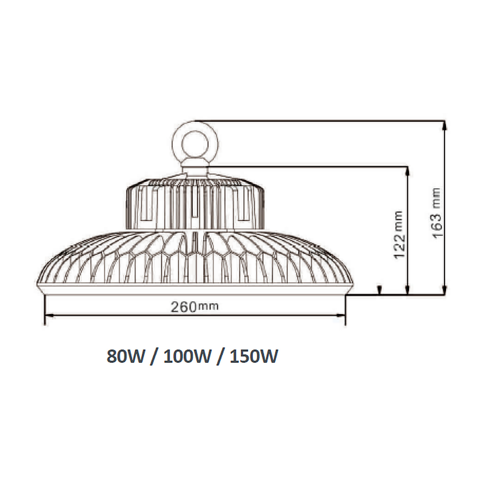 UFO LED S6 - view 4