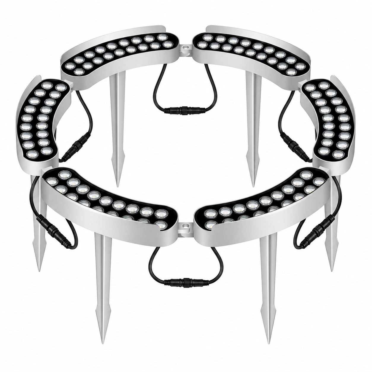 LED ring tree spike light - Lumen Bright Dubai