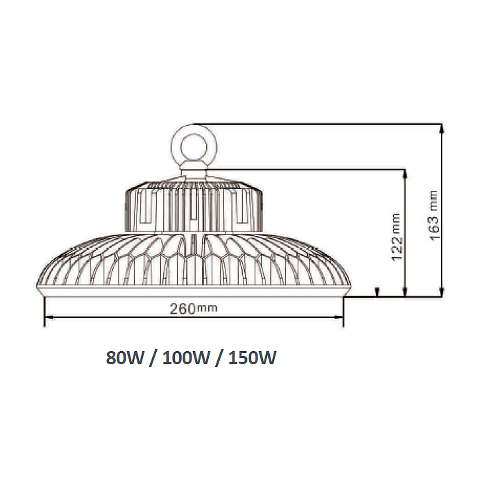 UFO LED S6 - view 3