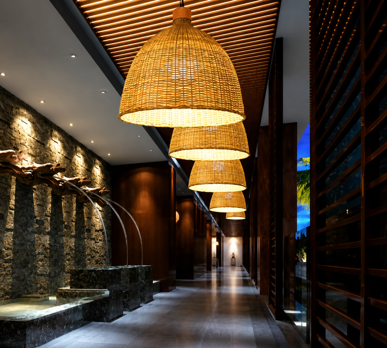 BAMBOO PENDANT LIGHT - view 4