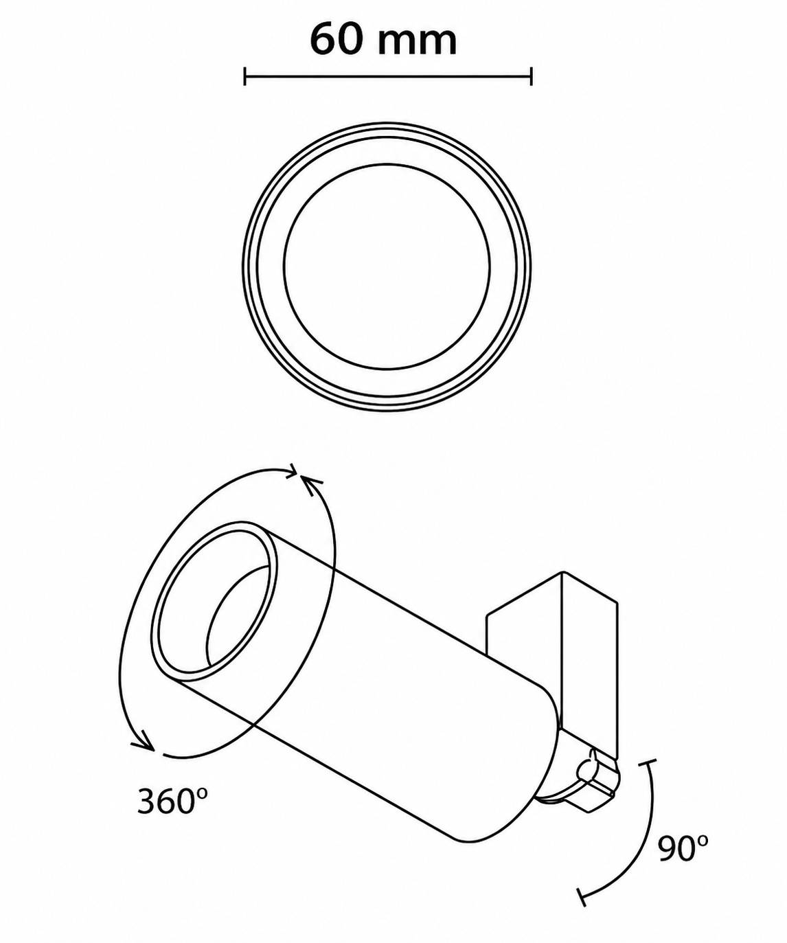 CYLINDRICAL FOTON 15W - view 3