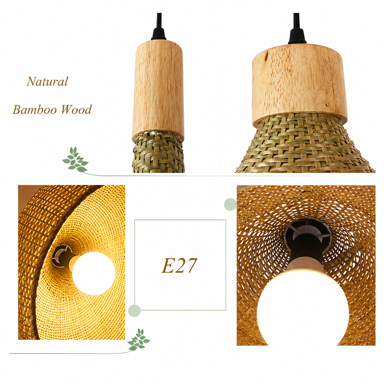 BAMBOO PENDANT LIGHT - view 2