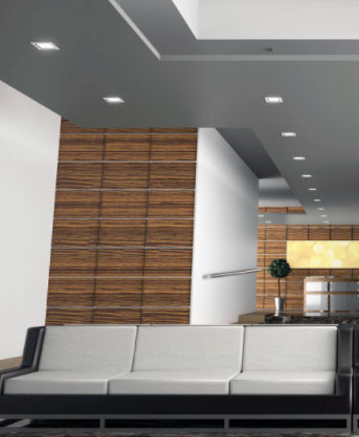 Rectangular LED downlight - view 3