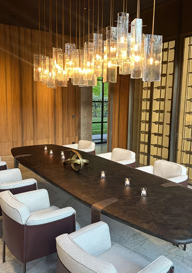 Restaurant Lighting lighting project - Sharjah